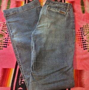 Wrangler Wide Leg Trouser Jeans